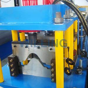 鉄板屋根タイルリッジキャップシートロール成形機油圧パンチング - Product Image 6