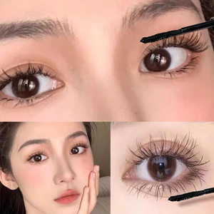 Nouveau style de mascara waterproof pour cils bouclés, fibres durables, séchage rapide, effet 4D, crème de mascara noire - Product Image 5