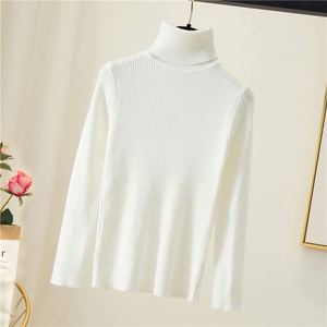 Suéter de cuello alto de punto acanalado transpirable para primavera, otoño e invierno, cálido y casual, venta al por mayor de fábrica - Product Image 6