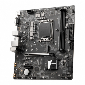 เมนบอร์ด MSI H610M BOMBER DDR4 สำหรับคอมพิวเตอร์เล่นเกม Intel รุ่นที่ 12 รองรับ PCI-E 4.0 รองรับ CPU 12400 /12400F/G7400 (INTEL H610/LGA 1700) - Product Image 1