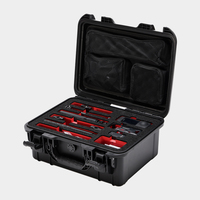 380D Personnalisé Portable Coque Rigide Étanche Mallette De Rangement De Poche De Transport Électronique Organisateur Cas
