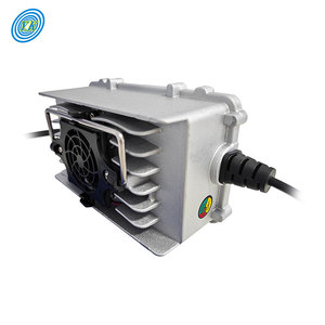 Chargeur de batterie portable pour véhicule <span class=keywords><strong>électrique</strong></span> IP67 étanche 36V 10A 441W, compatible batteries plomb-acide, lithium et LiFePO4, YUCOO YK-CD3610 pour bateaux et véhicules de golf - Product Image 3