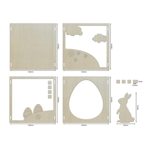 Vendita calda DIY Easter Egg Kit decorazione vernici per disegno e colorazione di Pasqua - Product Image 3