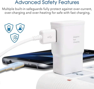 Prix usine Chargeur Usb Chargeur <span class=keywords><strong>rapide</strong></span> Adaptateur de voyage mural <span class=keywords><strong>rapide</strong></span> avec câble Micro Usb pour S6 <span class=keywords><strong>S7</strong></span> - Product Image 5