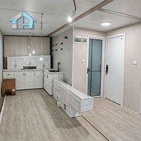 Maison préfabriquée pliable et extensible de 40 pieds, type conteneur, pour complexe hôtelier, glamping, logement d'appoint, bureau, villa, hôpital