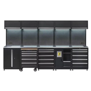 Garage Tool Cabinet Metal Steel Workshop Workstation <strong>Drawer</strong> Work <strong>Bench</strong> <strong>with</strong> Tools - Product Image 6