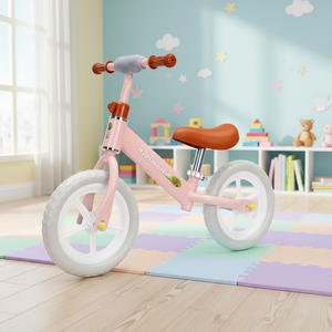 <span class=keywords><strong>Trottinette</strong></span> sans pédales pour enfants et vélo pour tout-petits avec fonctions de portage et design de poussette - Product Image 1