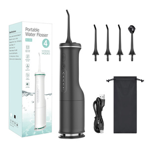 2026 Hydropulseur <span class=keywords><strong>dentaire</strong></span> portable sans fil, 4 modes, 140 psi, 350 ml, OEM personnalisé, IPX7, pour soins bucco-dentaires - Product Image 2