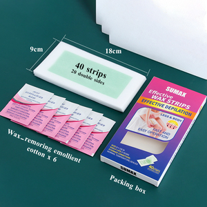 Bandes <span class=keywords><strong>de</strong></span> <span class=keywords><strong>cire</strong></span> d'épilation ISO <span class=keywords><strong>de</strong></span> la FDA 9*18 cm papier à cirer pour épilation OEM bandes <span class=keywords><strong>de</strong></span> <span class=keywords><strong>cire</strong></span> corporelle complètes personnalisées - Product Image 4