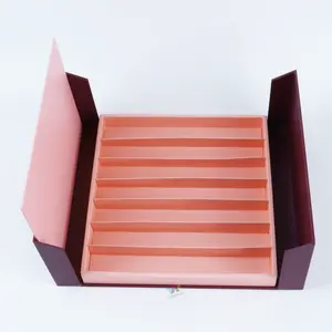 패션 매력적인 디자인 중국어 감사 포장 사탕 더블 도어 오픈 선물 상자 선물용 dryfruit 상자