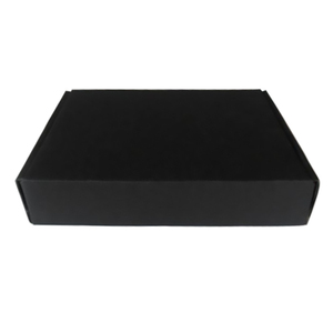 Cajas de papel personalizadas para embalaje de ropa, embalaje de cartón corrugado, negro, para correo <span class=keywords><strong>postal</strong></span> o correo <span class=keywords><strong>postal</strong></span> - Product Image 2