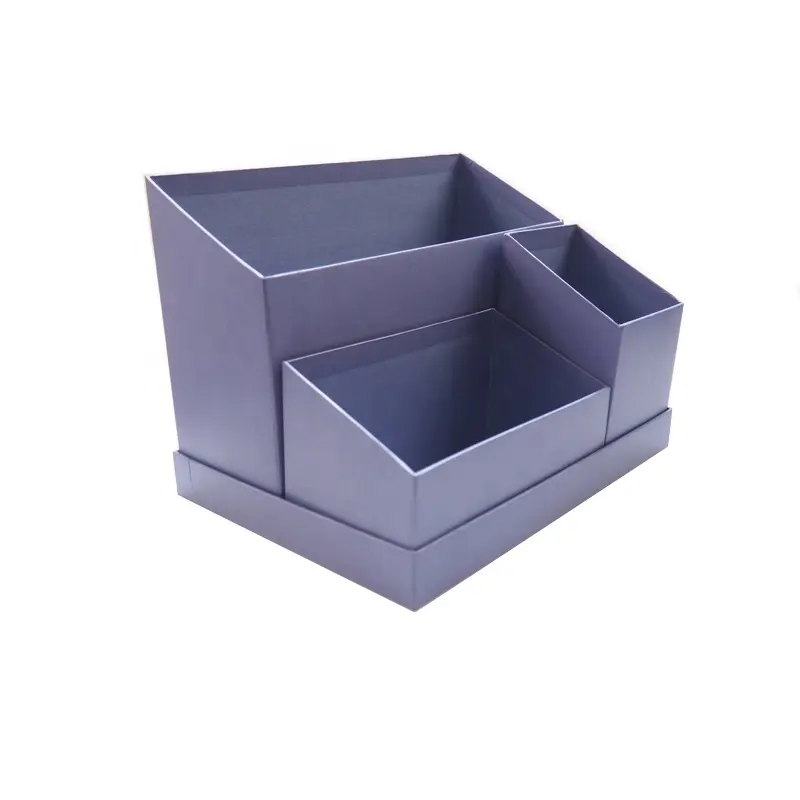 New Design Recycled Cardboard Accessories File Stationery Desk Top Organizer