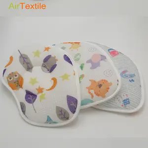 Posicionamento Premium malha bebê travesseiro infantil travesseiro respirável 3D