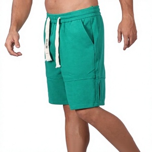 Pantalones Cortos Bermuda para Hombre, Cintura Media, Color Sólido, Tejido Piqué de Spandex/Algodón, Ecológicos, Impermeables, Transpirables, Suaves, OEM Personalizados - Product Image 2