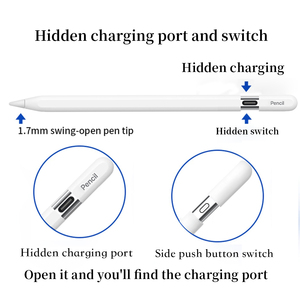 Lápiz Óptico para iPad, Compatible con Apple Pencil, USB C, Lápiz Táctil para Pantalla Táctil, Lápiz Óptico USB C para iPad - Product Image 6
