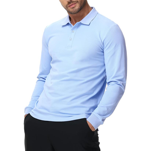 <span class=keywords><strong>Polo</strong></span> da <span class=keywords><strong>Golf</strong></span> da uomo lavorata a maglia in cotone <span class=keywords><strong>5</strong></span> Spandex con <span class=keywords><strong>Polo</strong></span> da <span class=keywords><strong>Golf</strong></span> da uomo a manica lunga - Product Image 3