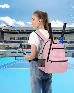 Muestra Gratuita de Bolsa de Tenis para 3 Raquetas, Acolchada para Proteger las Raquetas y Ligera, Diseño Unisex para Jugadores Profesionales o Principiantes - Product Image 3
