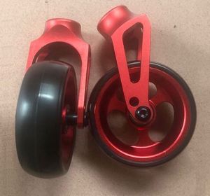 Chinois en gros fournisseur <span class=keywords><strong>fauteuil</strong></span> roulant accessoires fourche 3-4-5 Pouces Mobilité Scooter Remplacement <span class=keywords><strong>Roulettes</strong></span> - Product Image 3