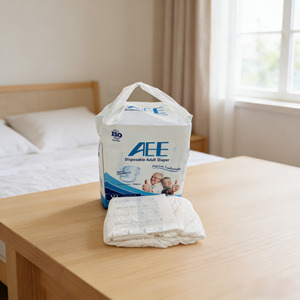 CAMPIONE GRATUITO Vendita Calda all'Ingrosso Economico OEM/OBM Pannolino per Adulti Unisex Spesso con Blocco dell'Umidità di <span class=keywords><strong>Buona</strong></span> Qualità per Incontinenza - Product Image 1