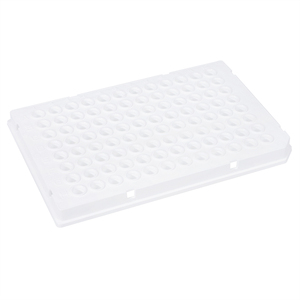 Plaque PCR blanche semi-encadrée de 96 puits de 0,1 ml pour laboratoire - Product Image 4
