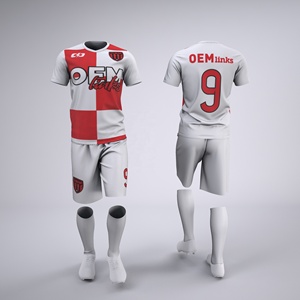 カスタム新シーズン人気デザインサッカーウェア昇華型フットボールTシャツサッカーユニフォームサッカージャージ - Product Image 3
