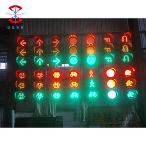 Nhà Máy Bán Hàng Trực Tiếp Độ Sáng Cao LED 300Mm Đầy Đủ Màn Hình Mũi Tên Xe Đạp Cho Người Đi Bộ Đèn Đếm Ngược Hẹn Giờ Giao Thông Ánh Sáng Cho Đường - Product Image 6