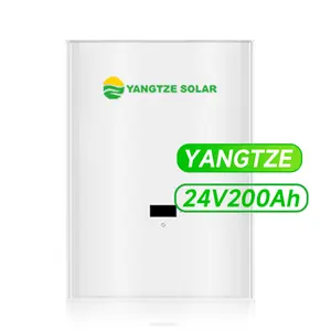 Yangtze Power Wall Batería de iones de litio Lifepo4 24 voltios 600ah 200Ah Batería de almacenamiento solar para uso doméstico