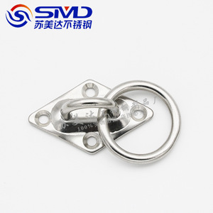 Anillo de elevación tipo D SMD de acero inoxidable 316 M8 para construcción, elevación y tracción - Product Image 5