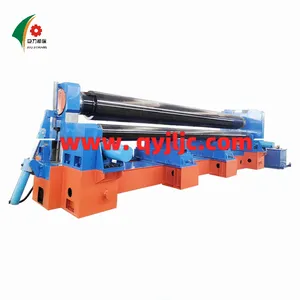 Small Plate Bending Rolling Machine Rollers Hydraulic Stainless Steel Carbon Max Copper Metal Key Motor Power