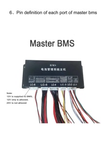 <span class=keywords><strong>BMS</strong></span> de Alto Voltaje 5S-256S <span class=keywords><strong>96S</strong></span> 200A - Product Image 4