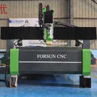 Mesin Pembuat Pintu Furnitur Jinan FORSUN, Mesin Router CNC Kayu Kabinet Kayu Alpha Industrial ATC Makinesi dengan Harga Terbaik
