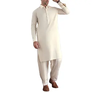 소스 도매 공장 인도 및 파키스탄 의류 무슬림 정장 남성 캐주얼 드레스 아프간 드레스