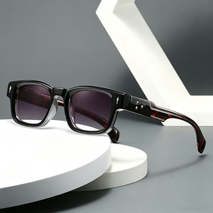 Thick Frames Black Reading <strong>Sunglasses</strong> Men Finished Prescription <strong>Readers</strong> Women Tinted Outdoor Shade Sun Glasses +1.0 1.5 2.0 2.5 - Product Image 1