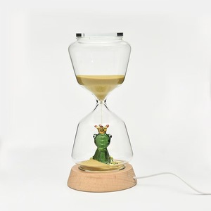 Reloj de arena tridimensional para animales, temporizador, luz nocturna, quince minutos, adorno para el hogar, horas luminosas para la decoración del hogar - Product Image 4