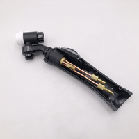 WP-18 accessoire de torche de soudage à l'argon refroidi à l'eau rotatif 1/4-28 torche TIG à filetage avec tuyau de brûleur à tête rotative