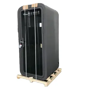 Cabine de <span class=keywords><strong>réunion</strong></span> acoustique insonorisée moderne, 1 place, espace de travail individuel, bureau portable, pod mobile individuel - Product Image 1
