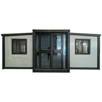 Maison préfabriquée modulaire en conteneur, 2 étages, 4 chambres, villa en structure acier avec balcon et terrasse, certifiée CE