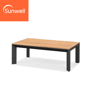 Meubles en bois massif pour balcon <span class=keywords><strong>d</strong></span>'<span class=keywords><strong>occasion</strong></span> simples Ensemble <span class=keywords><strong>de</strong></span> canapés sectionnels en bois <span class=keywords><strong>de</strong></span> teck Canapés <span class=keywords><strong>de</strong></span> <span class=keywords><strong>jardin</strong></span> en forme <span class=keywords><strong>de</strong></span> L pour l'extérieur - Product Image 5