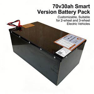 แบตเตอรี่ LiFePO4 72V 30Ah ปรับแต่งได้จากโรงงานโดยตรง พร้อมระบบ BMS ในตัว สำหรับยานยนต์ไฟฟ้า <span class=keywords><strong>2</strong></span>/<span class=keywords><strong>3</strong></span> ล้อ - Product Image 1