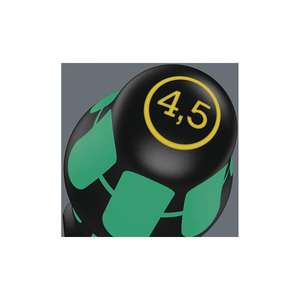 Tournevis Wera 334 bord de coupe largeur 5 mm longueur de la lame 100 mm manche bicomposant lame ronde - Product Image 2