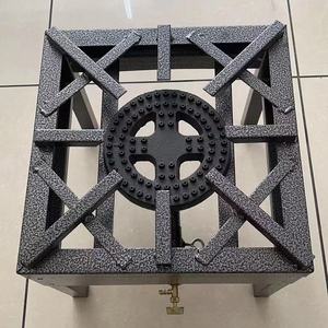 Cuisinière à gaz de haute qualité en fonte de butane à 4 brûleurs, brûleur à <span class=keywords><strong>wok</strong></span> à feu puissant, cuisinière à gaz puissante - Product Image 5