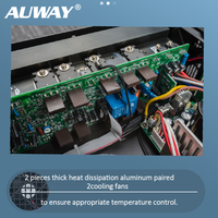 Amplificateur de puissance 2U AM450 400W, circuit classe H, 4 ohms, métal, bonne qualité sonore