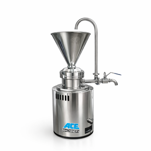 Molino Coloidal de Acero Inoxidable Jms-80 para Uso en Laboratorio, Molinillo de Alta Eficiencia para Nueces, Soja, Maíz, Harina, Leche y Agua - Product Image 4