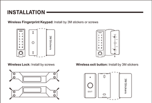 กุญแจรีโมทไร้สาย Secukey Safety สำหรับล็อคประตู ระบบไร้สาย 433 MHz ควบคุมระยะไกล มองไม่เห็น ป้องกันการโจรกรรม ควบคุมการเข้าออก - Product Image 6