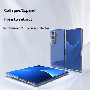 Đối Với Samsung Zfold7 Zflip 6 Sang Trọng Chống-Thả Gấp Màn Hình Bảo Vệ PC Cứng Shell Trường Hợp Trong Suốt Bán Lẻ Đóng Hộp Điện Thoại Bìa - Product Image 3