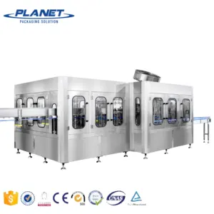 PLANET MACHINE Solution clé en main A à Z Machine de remplissage et de scellage de jus de limonade pomme orange ligne entière Prix