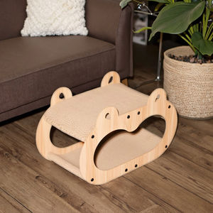 골판지 고양이 가구 휴식과 발 날카롭기를위한 대화 형 애완 동물 고양이 소파 - Product Image 5