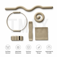 Haltères circulaires en silicone personnalisables – Ensemble d'haltères en silicone de couleur personnalisée pour Pilates