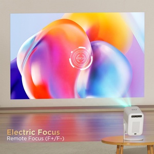 Proyector Pico para Reuniones, Cine en Casa, Android 12 Smart <span class=keywords><strong>TV</strong></span>, Teléfono Móvil 5G, Juegos Inalámbricos, Wifi, Digital, HD 720P, 3D - Product Image 3