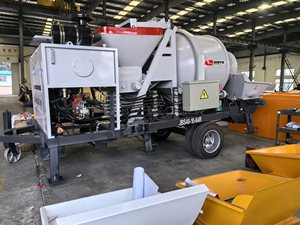 Bomba de hormigón de construcción de alta calidad 40m3 CON MEZCLADOR de bajo precio - Product Image 3
